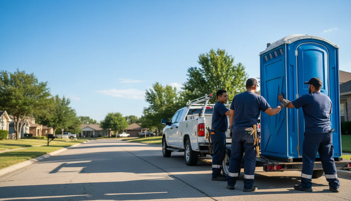 Portable Toilet Rental in Mount Hope, KS near me